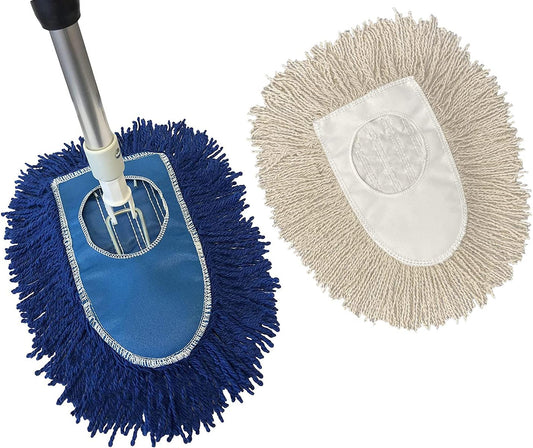 Triangle Dust Mop Kit: 4 Piece Industrial Dust Mop Kit