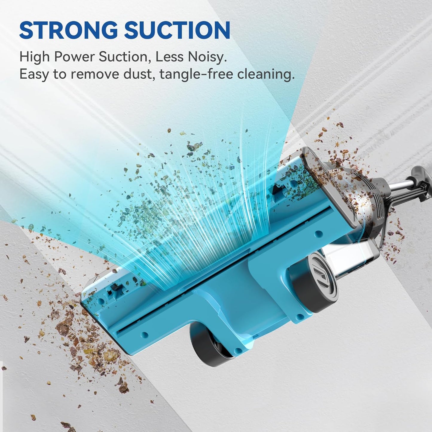 Vazone R6X Corded Stick Vacuum Cleaners for Home, 20Kpa Powerful Suction Stick Vacuum with 16Ft Cord, 2 in 1 Lightweight Vacuum Cleaner for Hardwood Floor Pet Hair