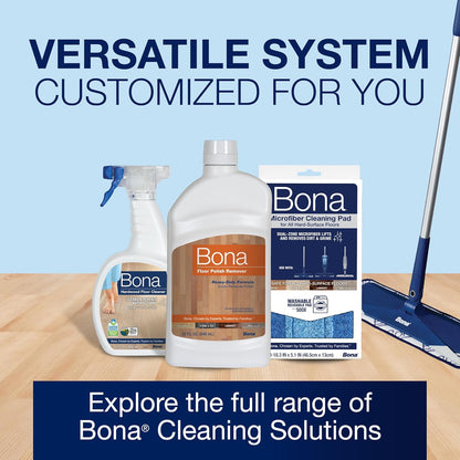 Bona Floor Polish Remover - Covers 200sqft - 32 Fl Oz