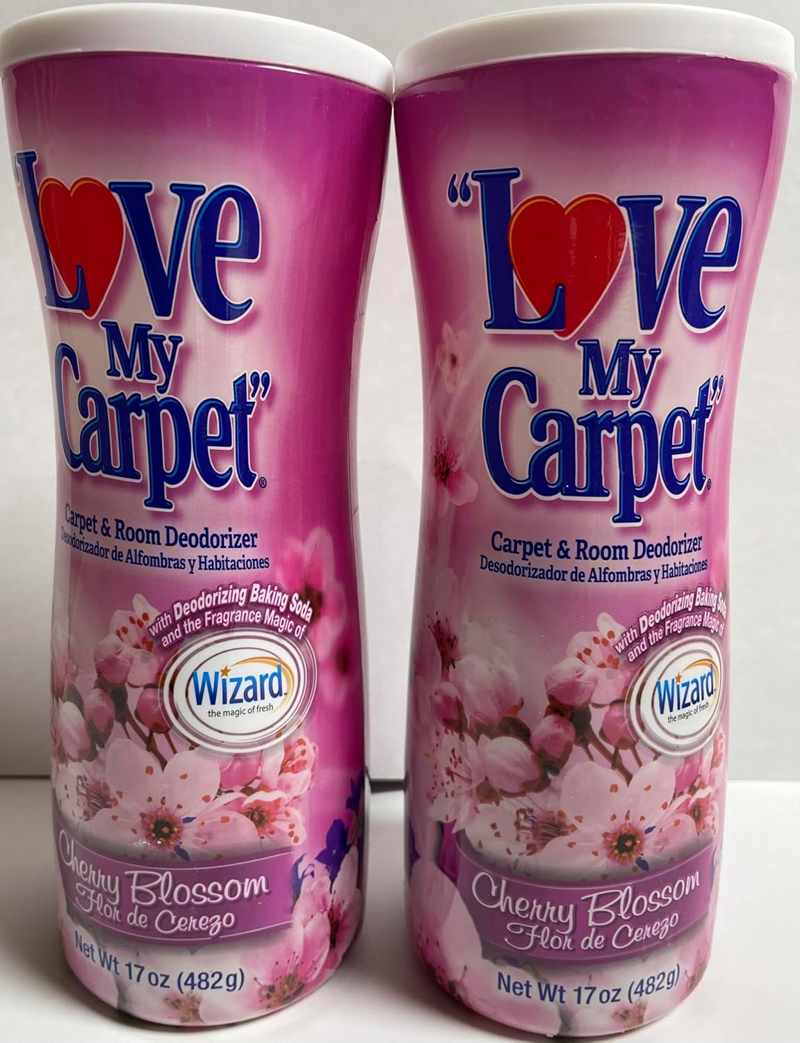 Love My Carpet 2-in-1 Carpet & Room Deodorizer (2-Pack) (cherry blossom, 2)