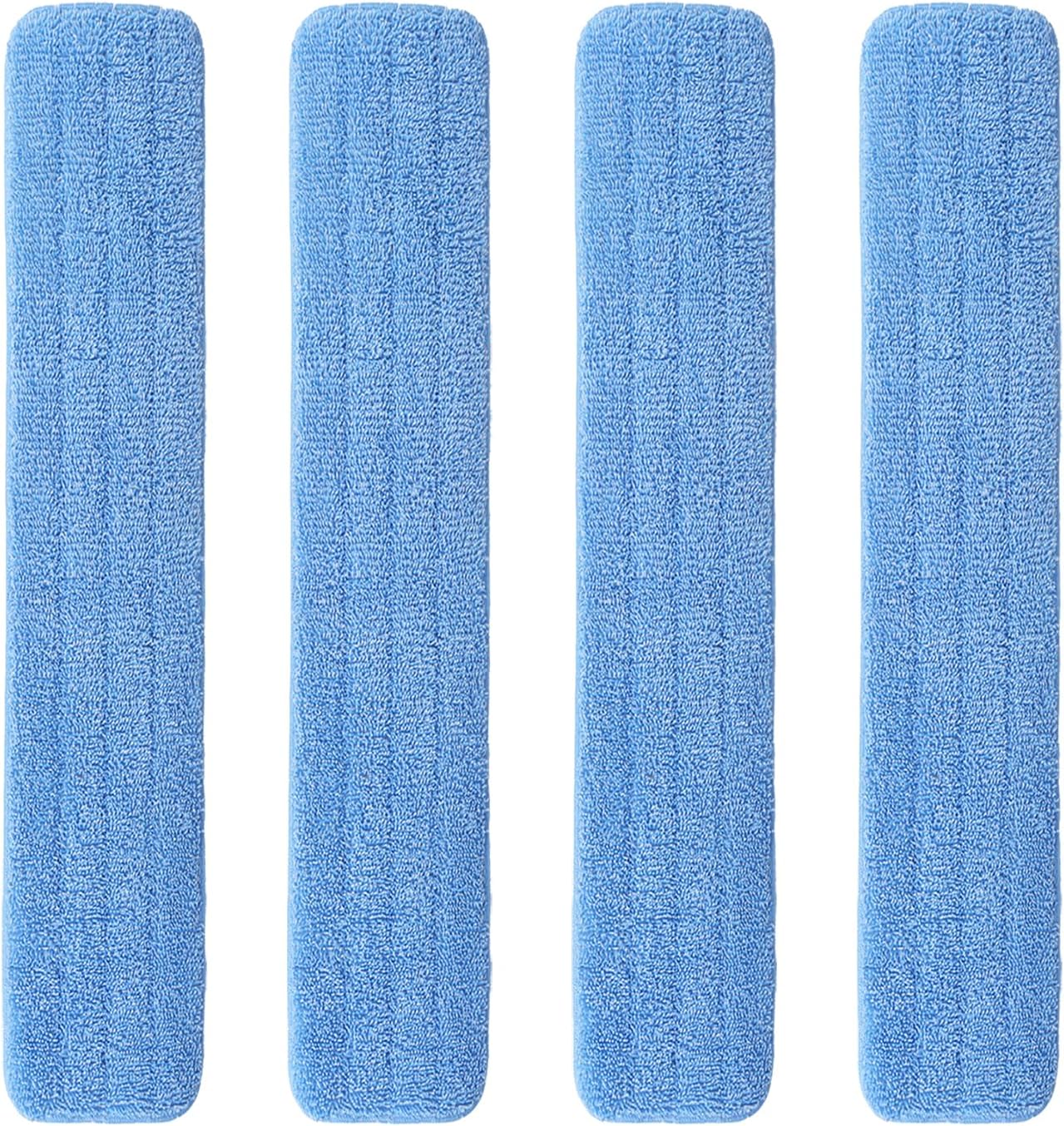 36" Microfiber Pad for Rubbermaid Commercial 36 Inch Mop Head - 6 Pack Replacement Wet & Dry Commercial Reusable Cleaning Mop Refills Fit for Any Microfiber Flat Mop System 36"