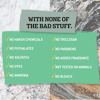 Tub O Towels Granite, Tile, and Marble Cleaning Wipes - Clean, Polish, and Seal, 40-7” x 8” Wipes Per Tub, 2-Pack, white (TW40-GR-2)