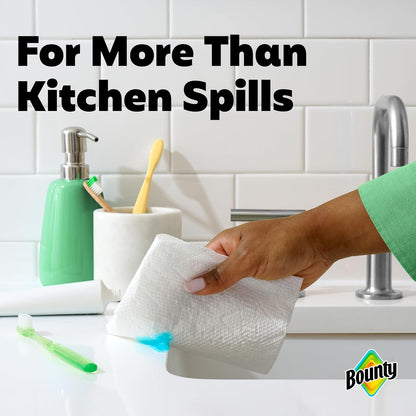 Bounty Select-A-Size Paper Towels, White, 8 Triple Rolls = 24 Regular Roll