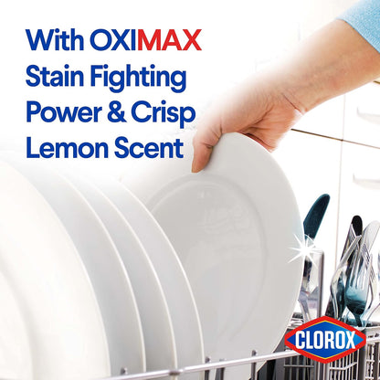 Clorox Triple Action Dishwasher Detergent Pacs, 16 Count Dishwashing Pacs, Fresh Scent