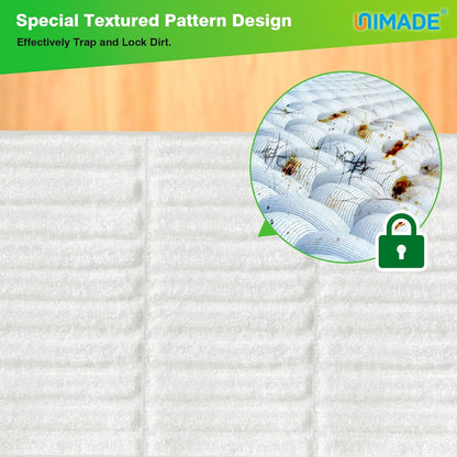 UNIMADE Dry Sweeping Cloths, 52 Count Mop Refill Compatible with Swiffer Sweeper - Disposable Duster Refills Mops for Cleaning Hardwood Floor Dust