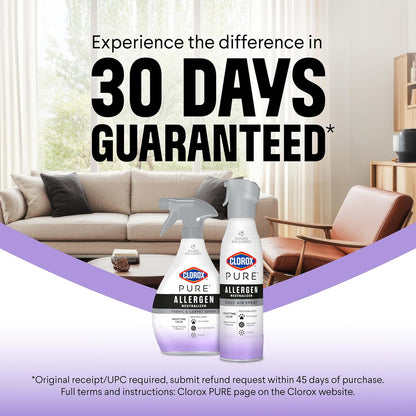 Clorox PURE Allergen Neutralizer Daily Air Spray, Nighttime Calm, 8 Ounces (Pack of 2)