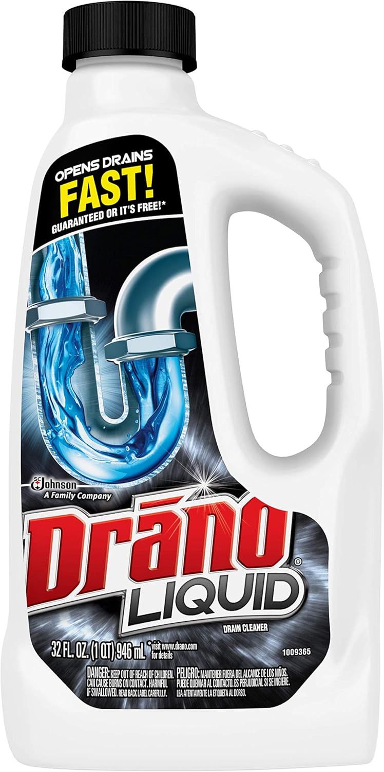 Drano Liquid Clog Remover, Regular Formula - 32 oz - 2 pk