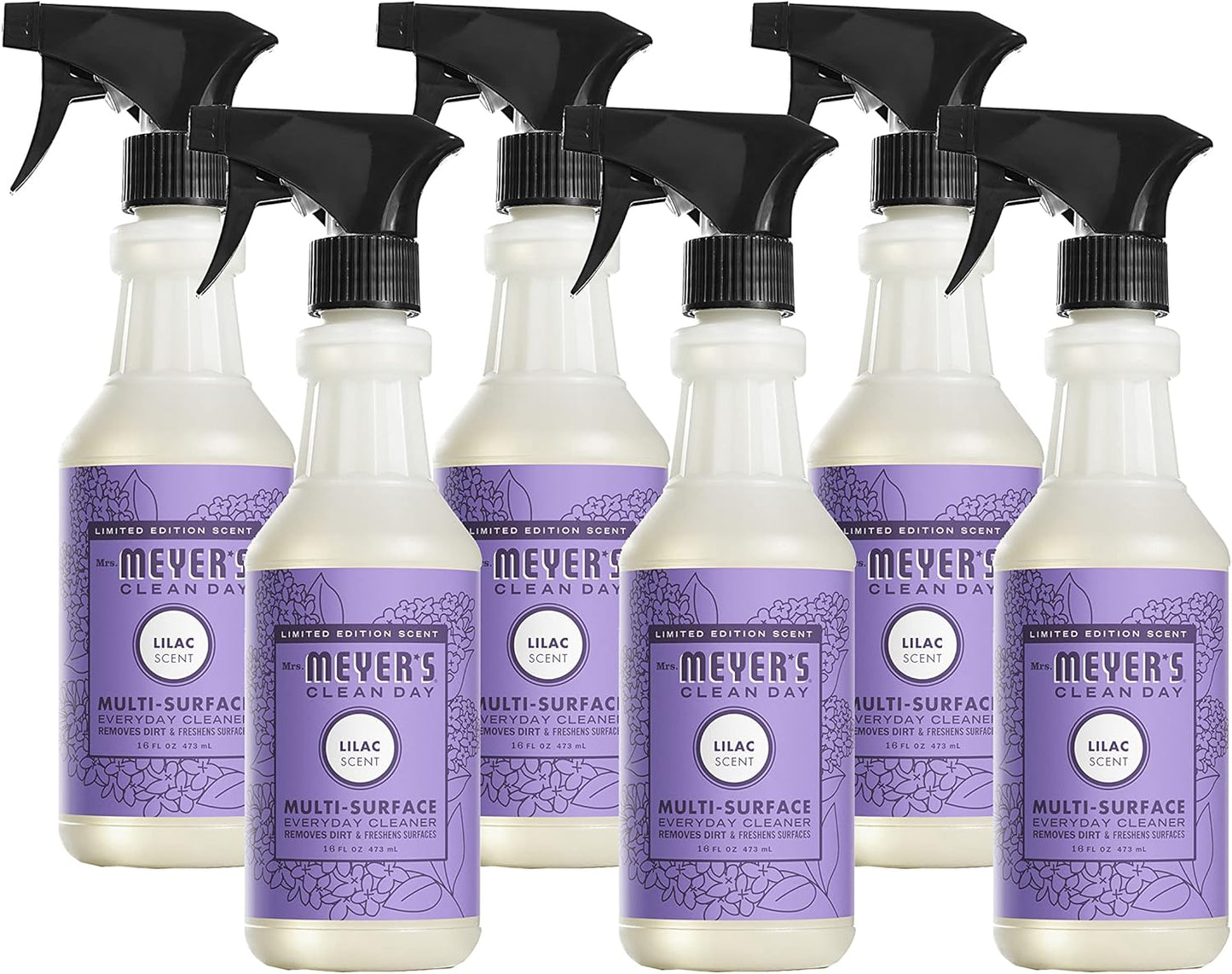 MRS. MEYER'S CLEAN DAY Multi-Surface Everyday Cleaner, Rose Scent, 16 Fl Oz Bottle