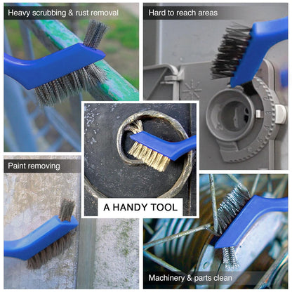 Wire Brush Steel Rust Removal