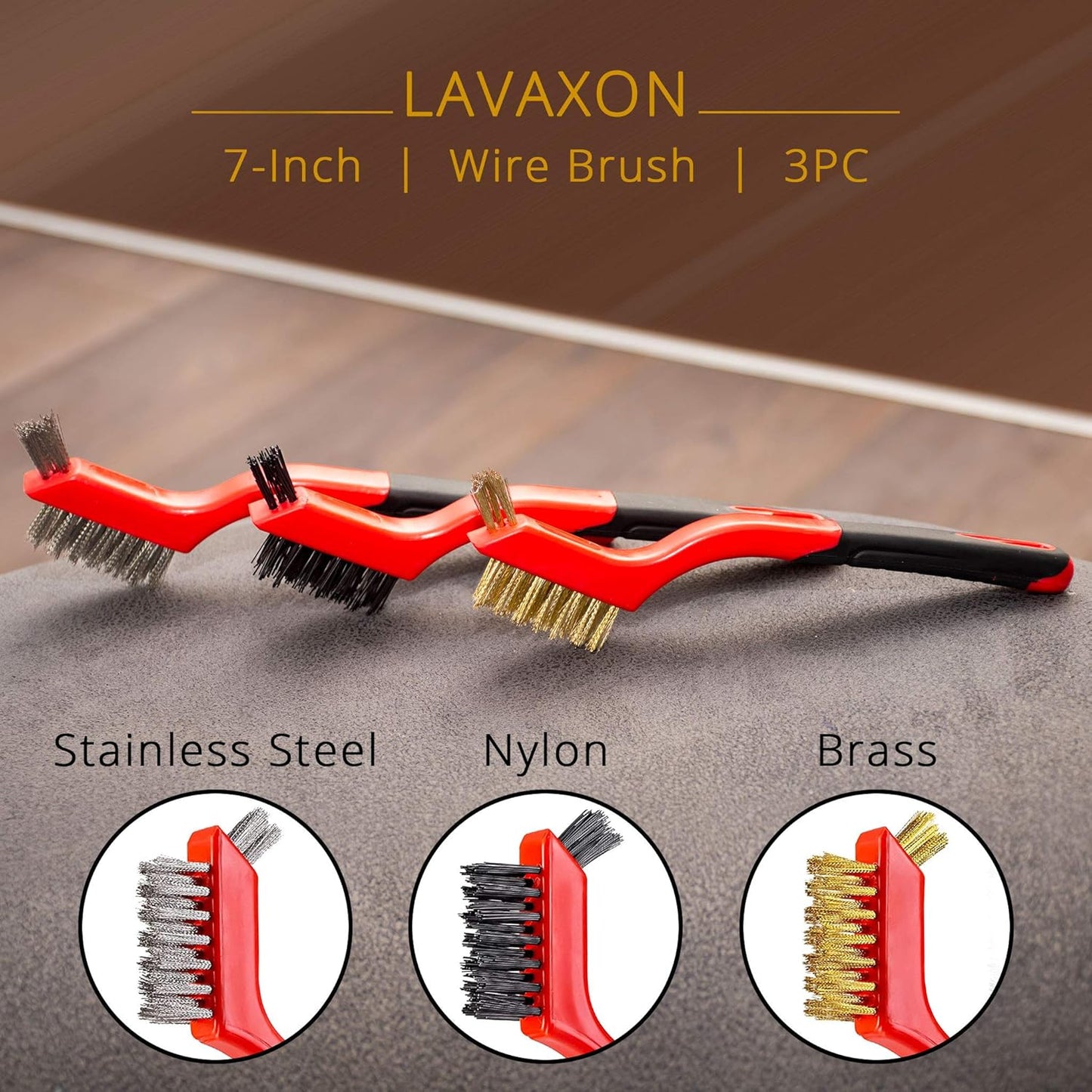 Wire Brush Steel Rust Removal