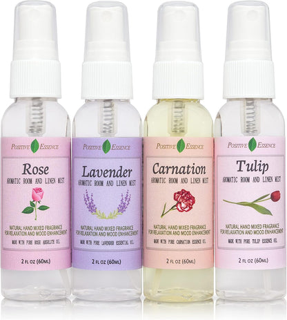 Lavender Room and Pillow Spray, Natural Aromatherapy Sleep Spray with Lavender Essential Oil for Relaxation, Fabric & Bedding Mist, Non-Aerosol Odor Neutralizer