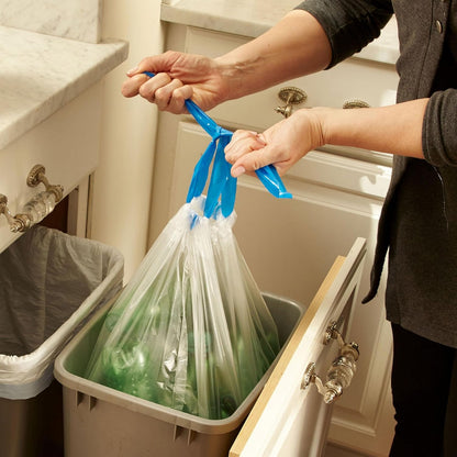 Hefty Recycling Trash Bags, Clear, 13 Gallon, 60 Count Packaging May Vary