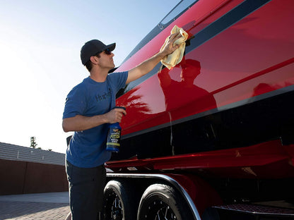 Meguiar's Extreme Marine Vinyl & Rubber Protectant M180132, 32 Oz Spray—Uv Protectant For Boat Owners & Rv Users; Use On Marine/Rv Vinyl And Rubber To Help Prevent Fading And Drying