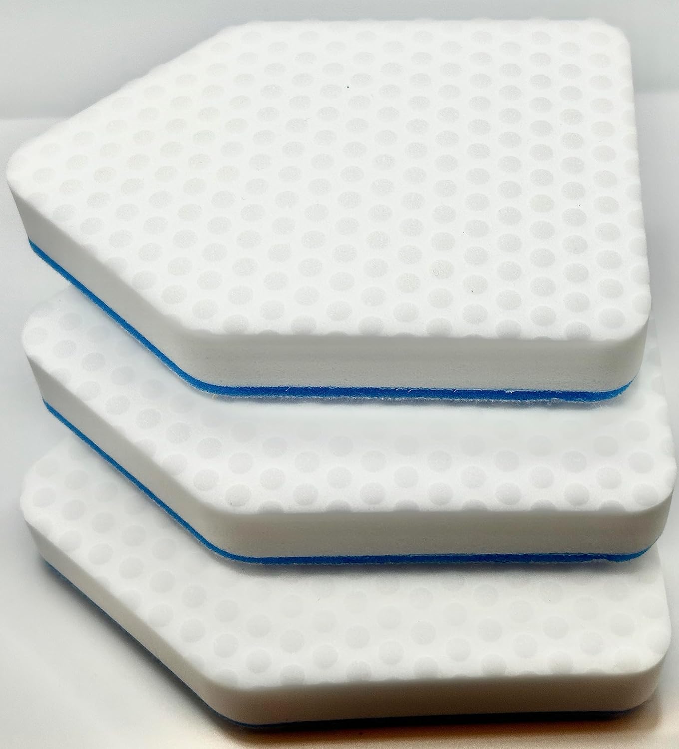 Magic Mopper Sponge Eraser Mop Pad | Compatible with Swiffer Wet Jet and 12" Wet Spray Mops | 12-inch Magic Sponge Eraser Mop Pad | 3 Pack