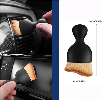 10pcs Auto Car Detailing Brush Set，Professional dusting Brush Suitable for Interior and Exterior car Decoration，Dust Removal and Cleaning Tools