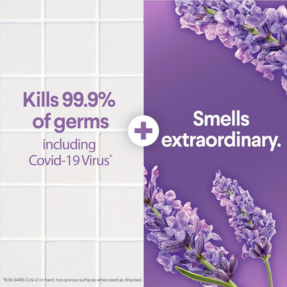 Clorox Scentiva Disinfecting Wipes, Lavender and Jasmine, Antibacterial, 75 Count