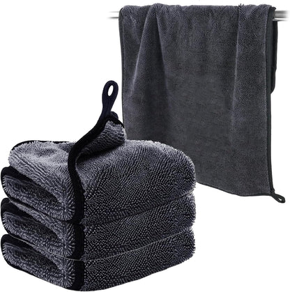 Cleaning Wipes Cloths,5pcs Cleaning Drying Towels,Shower Doors Drying Towels,12 * 10” Streak Free Glass Window Car Mirror Super Absorben Microfiber Cleaning Cloths Cleaner(5pcs grey12*10”)