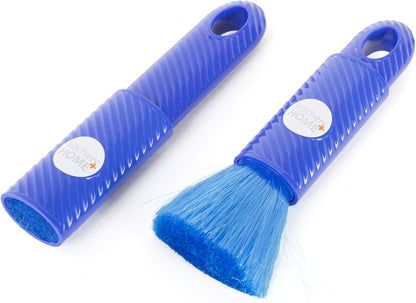 Kitchen + Home Compact Static Duster - 6.5" Inch Travel Duster with Carry Case - Electrostatic Duster attracts dust Like a Magnet!