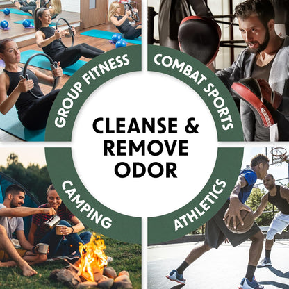 Wipex Yoga Mat Cleaner Wipes, EWG Verified, 400 Ct Plant-Based Lemongrass, Eucalyptus & Vinegar Wipes for Gym & Fitness Equipment & All Purpose Gym Cleaning - Safe for Peloton Bikes & Treadmills