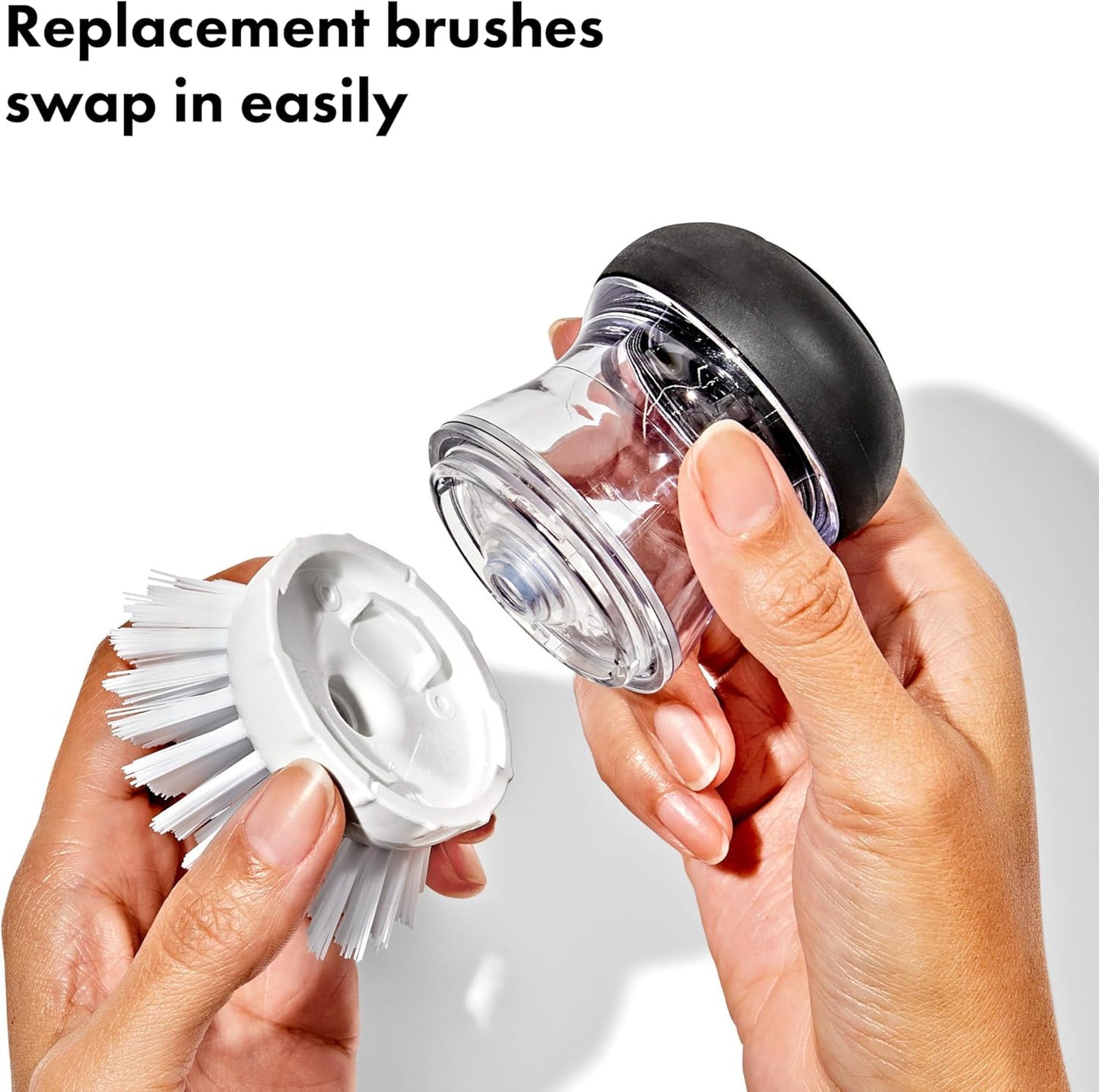 OXO Good Grips Soap Dispensing Palm Brush Refills - 2pack