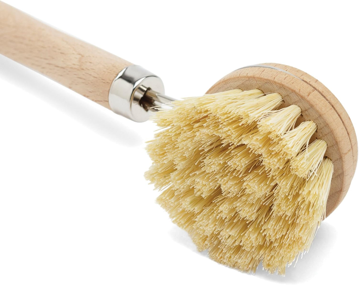 Fox Run Kitchen Brush, Stainless Steel Cleaning Brush for Tumblers, Glasses, Dishes, and Pans, 10.25"