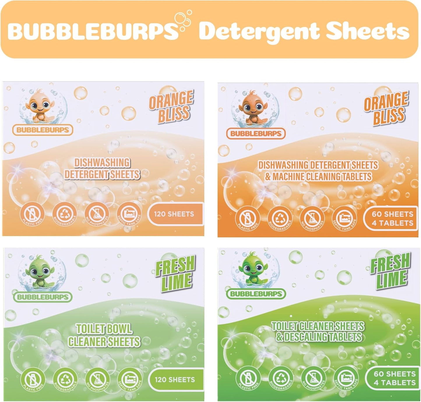 Dishwasher Detergent Sheets, 120 Washes, Natural Dishwasher Detergent Liquid, No Plastic or Phosphate Septic & Gray Water Safe, Organic, No Mess, Use in Dishwasher or Sink