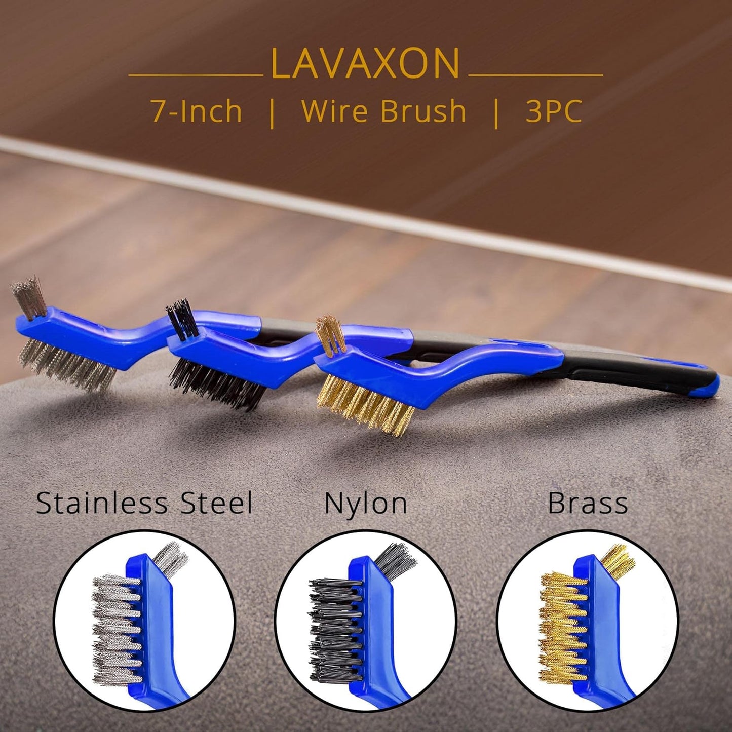 Wire Brush Steel Rust Removal