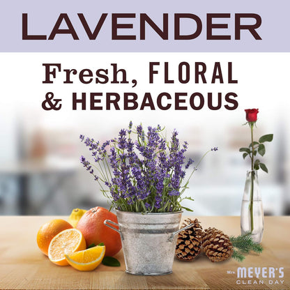 MRS. MEYER'S CLEAN DAY Probiotic Multi-Surface Spray, Made with Essential Oils and Other Thoughtfully Chosen Ingredients Lavender, 16 Fl Oz
