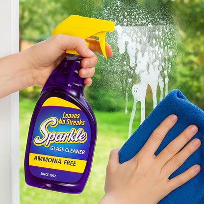 Sparkle Glass Cleaner, Ammonia-free, 33.8 oz. (Pack of 1)