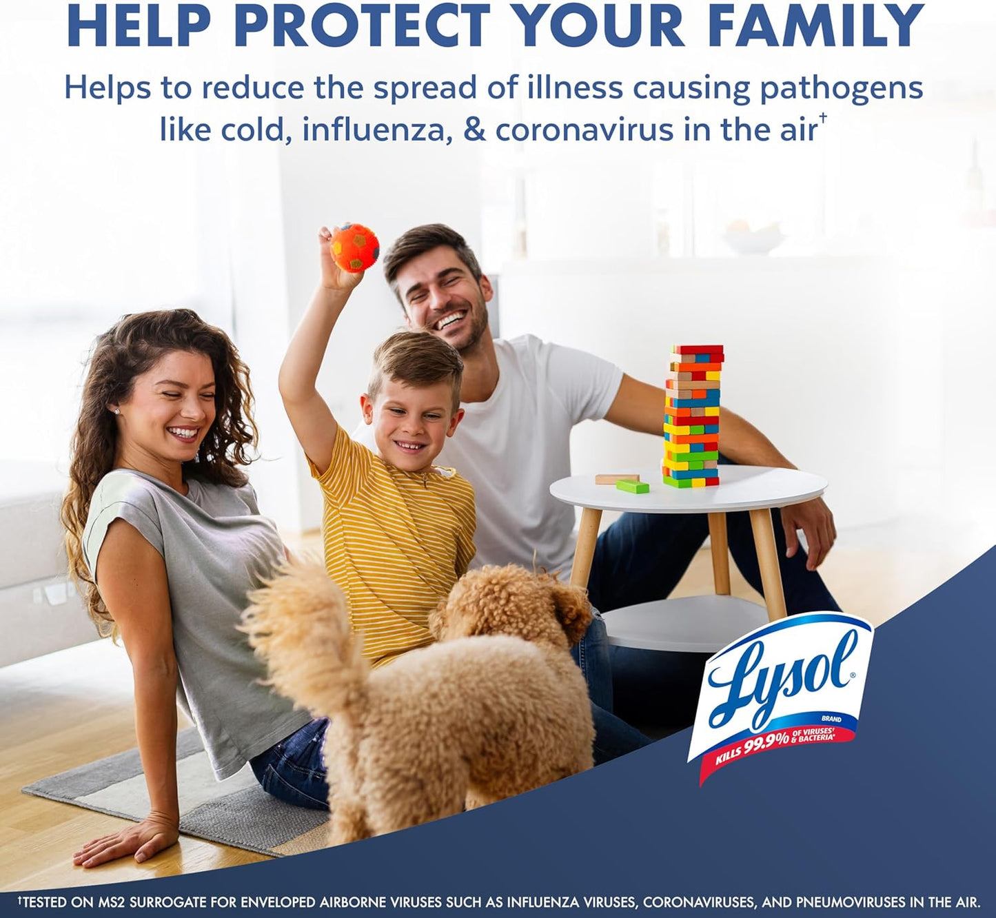 Lysol Bundle containing x2 Lysol Disinfectant Spray for Hard and Soft Surfaces, Crisp Linen, 19 Fl. Oz + Lysol Air Sanitizer Spray, For Air Sanitization and Odor Elimination, White Linen, 10 Fl. Oz