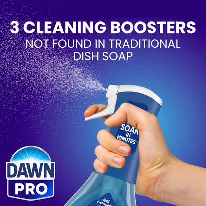 Dawn PRO Heavy Duty Powerwash, Bulk Foaming Dish Spray for Cleaning Burnt-On Grease in Commercial Kitchens, 16 fl oz (Case of 6)