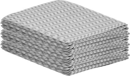 Superio Handy Wipes For Kitchen Multi-Purpose Heavy-Duty Reusable Cleaning cloth for house, Bathroom, and office. Disposable Dish Towel (60 Grey)