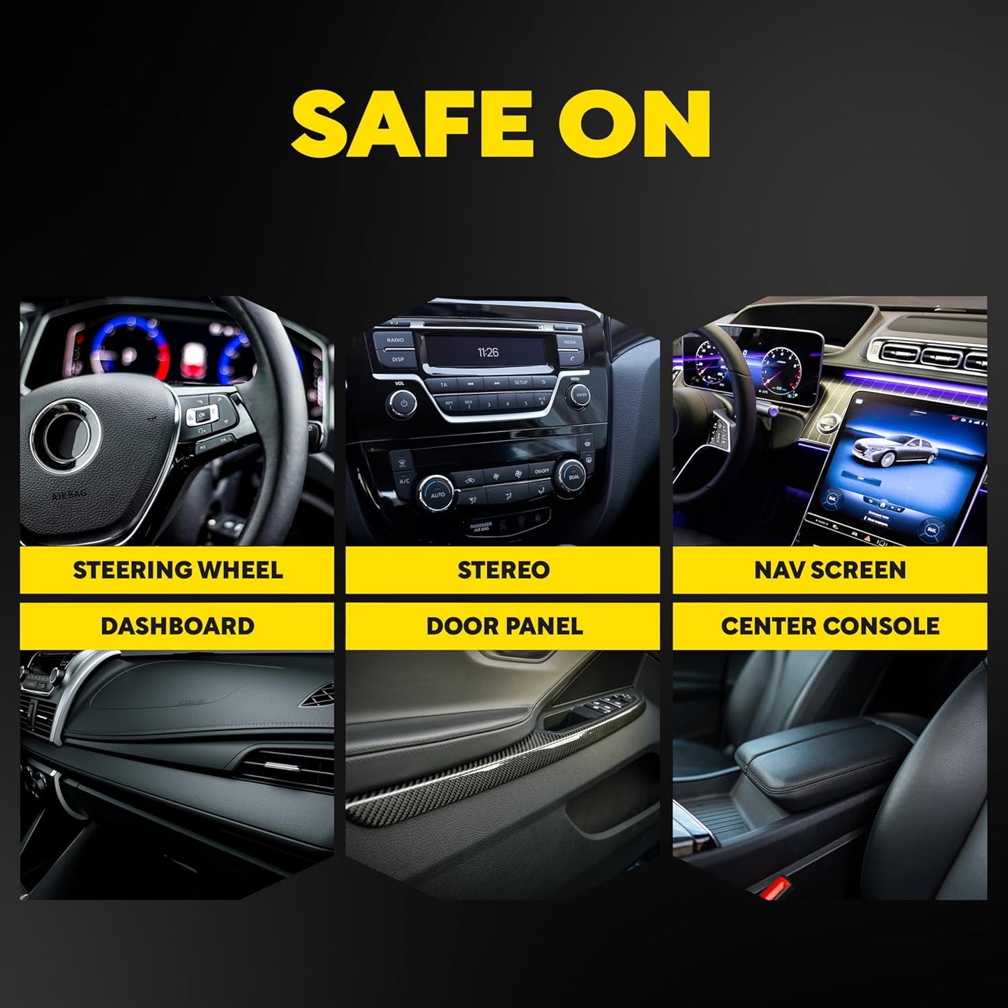 Meguiar's G16216 Ultimate Interior Detailer, Protects Interior Surfaces from Dirt and Grime, Leaves Your Surfaces Protected from UV Rays and Giving It a Lasting Finish, 15.2 Oz Spray Bottle