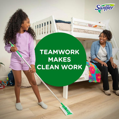 Swiffer Sweeper Dry Sweeping Pad, Multi Surface Refills for Dusters Floor Mop, with Febreze Lavender, 32 count