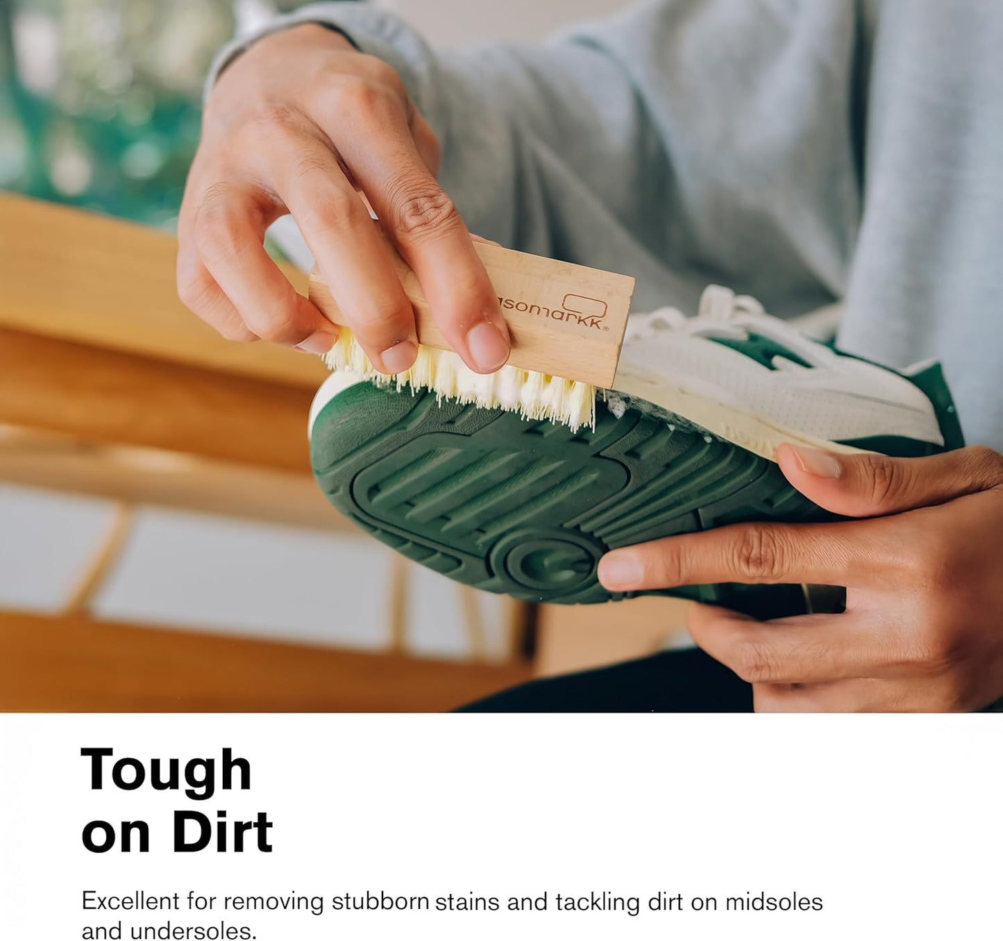 Jason Markk Deep Cleaning Solution, Shoe Cleaner, Cleans & Conditions, Sneaker Care, Ideal for Footwear, Safe for Leather, Suede, Nubuck, Cotton, Knits, 8oz