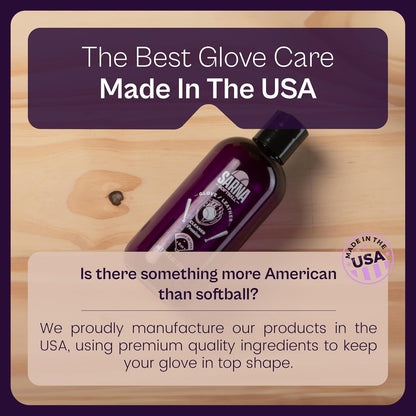 SARNA BASEBALL Glove & Leather Cleaner and Conditioner, 8 Oz