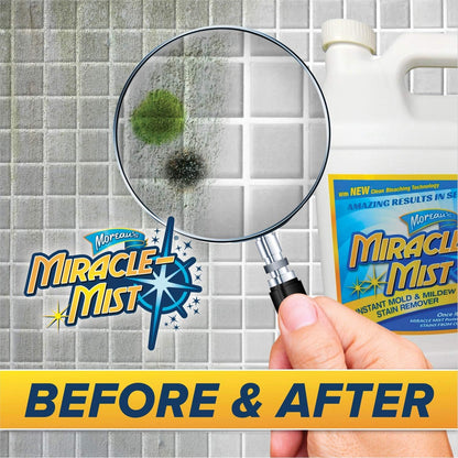 MiracleMist Instant Cleaner for Indoor and Outdoor Use, 32 oz | 2 Pack (64 OZ Spray)