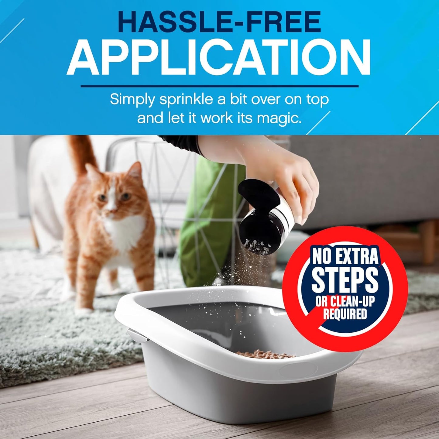NonScents Odor Control Cat Litter Deodorizer - Professional Strength Odor Neutralizer, 16oz