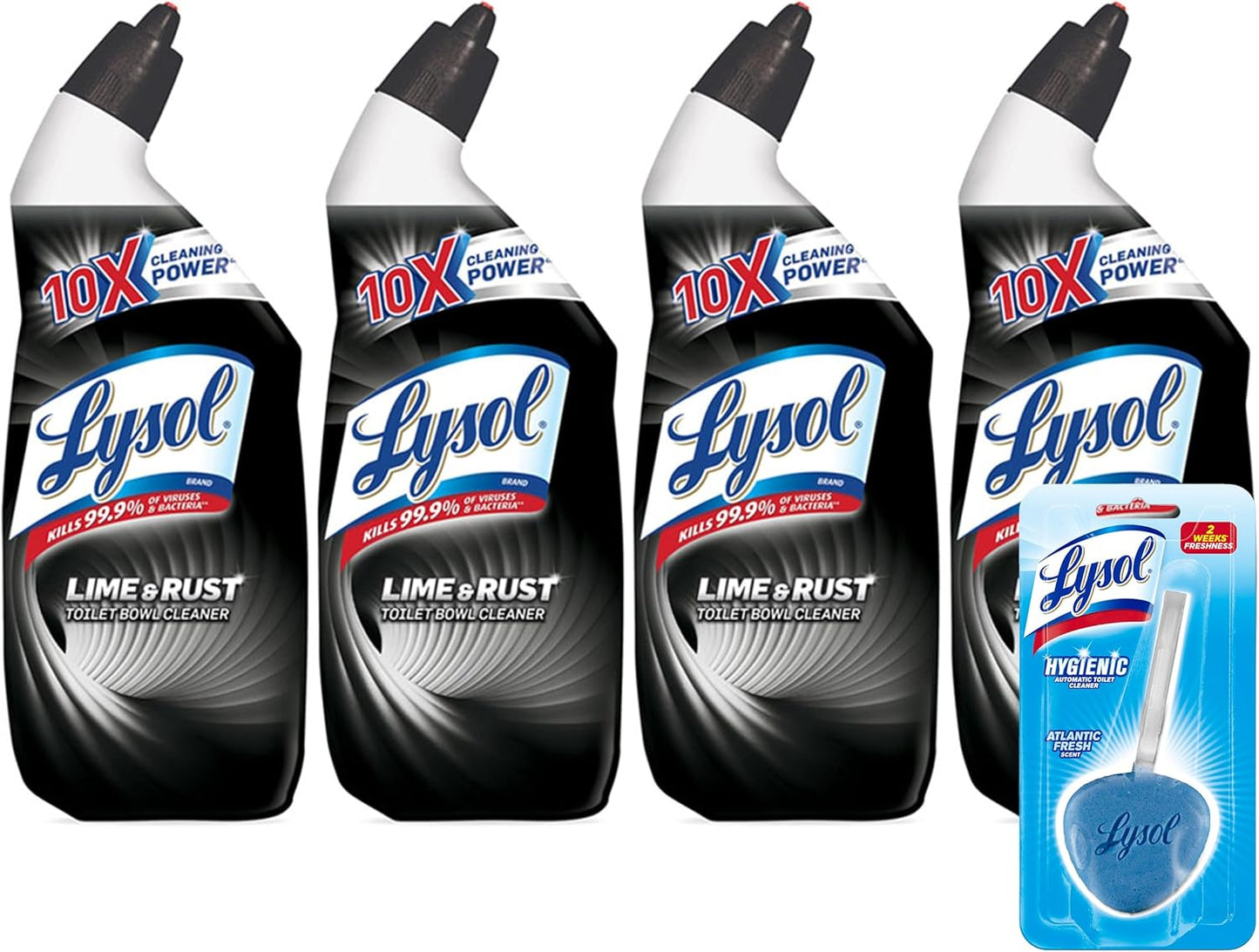 Lysol Toilet Bowl Cleaner, 24 Ounces (Atlantic Fresh Scent)
