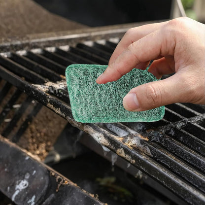 16-Pack Individually Wrapped Green Stainless Steel Soap Pads | Reusable Steel Wool Soap Pads | Leak-Proof Scouring Pads Metal Scrubber