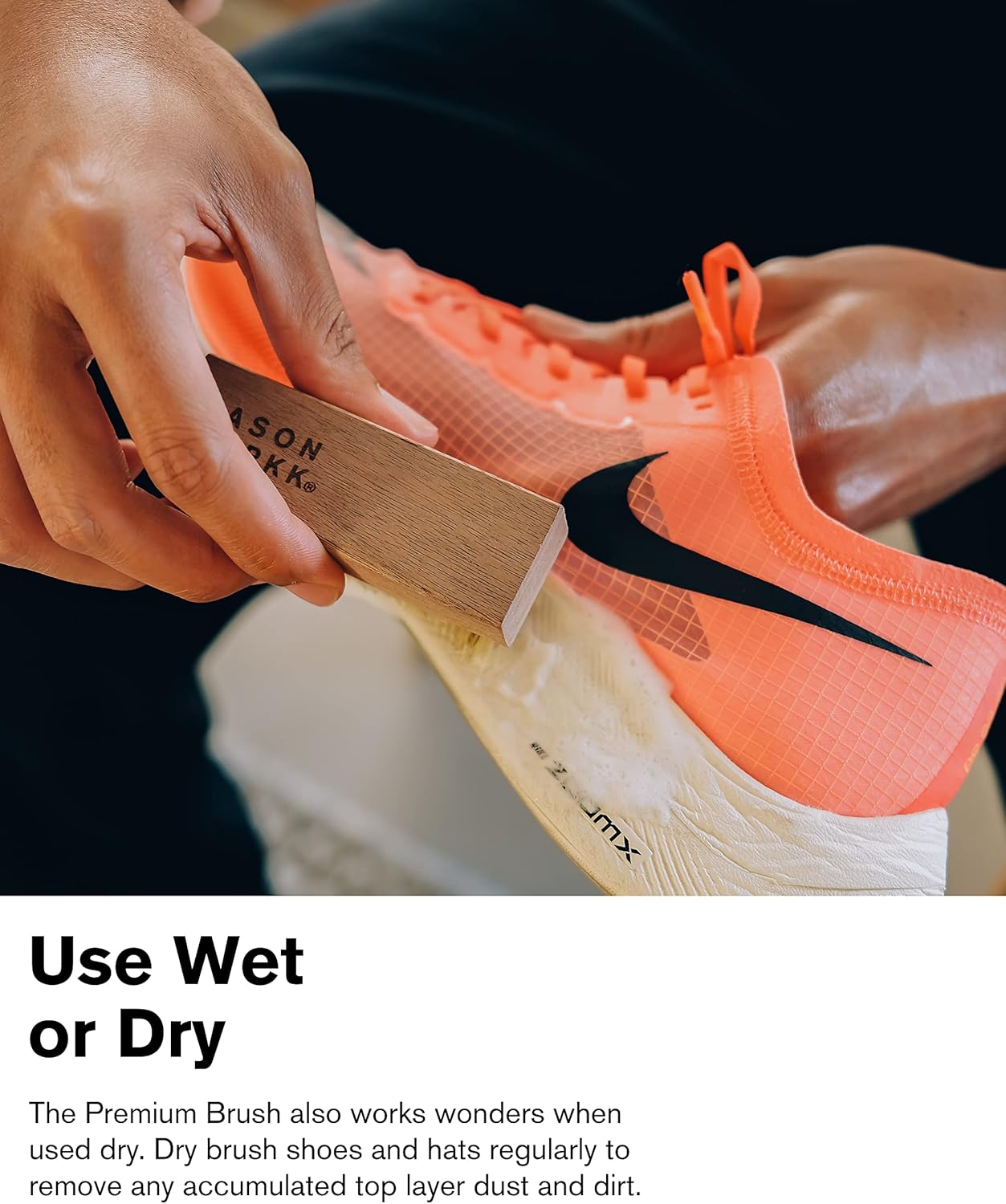 Jason Markk Shoe & Sneaker Care, Shoe Cleaner, Cleans & Conditions Footwear