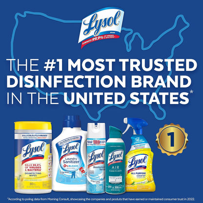 Lysol Pro All-Purpose Cleaner, Advanced Deep Cleaning Sanitizing and Disinfecting Spray, For Commercial Use, Use to Clean and Deodorize, Lemon Breeze Scent, 32oz (Pack of 1)