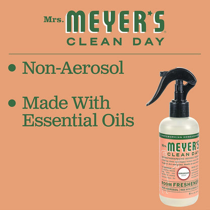 MRS. MEYER'S CLEAN DAY Room Spray, Lemon Verbena Scent, 8 Fl Oz Bottle