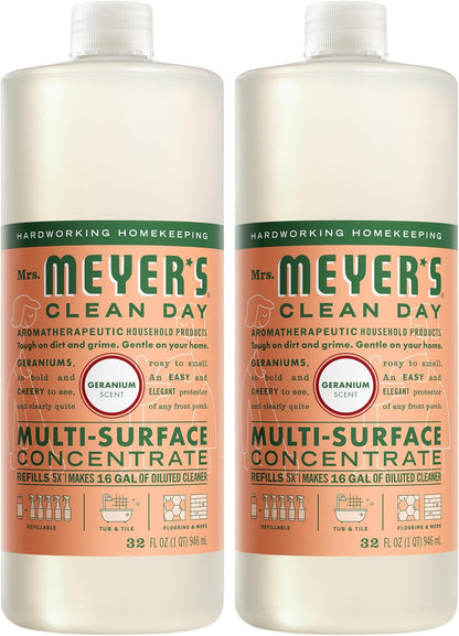 MRS. MEYER'S CLEAN DAY Multi-Surface Everyday Cleaner, Lavender Scent, 16 Fl Oz Bottle - 3 Pack