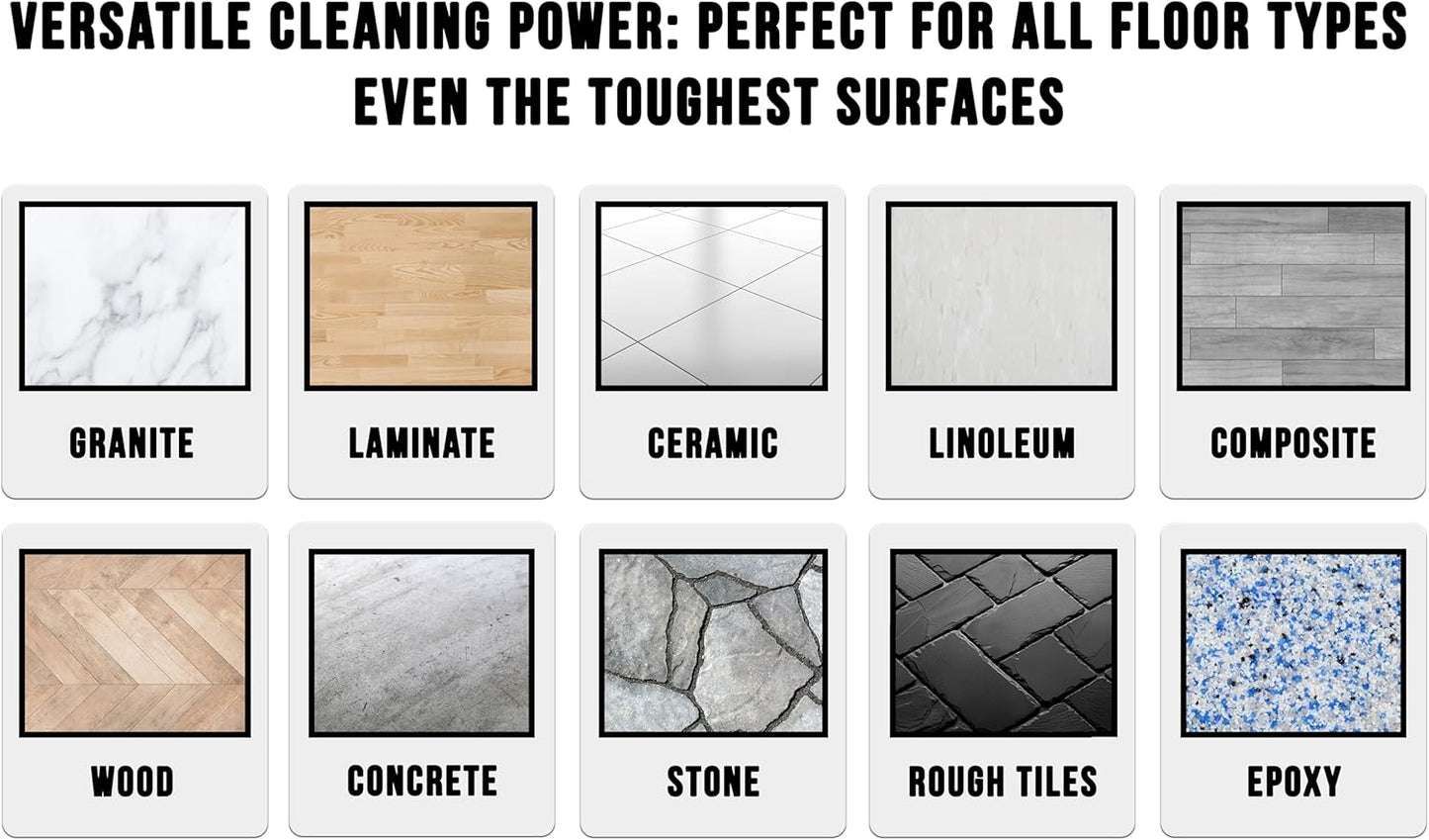 Triangle Dust Mop Kit: 4 Piece Industrial Dust Mop Kit