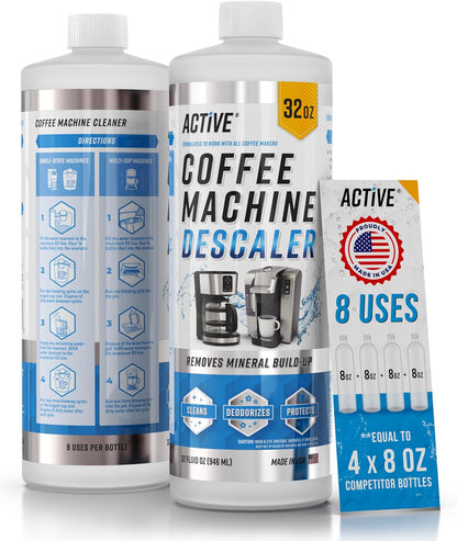 Coffee Machine Cleaner Descaler Tablets - 24 Count, Compatible With Nespresso, Keurig, Ninja, Delonghi, Miele, Coffee Maker Pot Descaling & Cleaning Tabs, Descale Drip Coffe And Espresso Machines