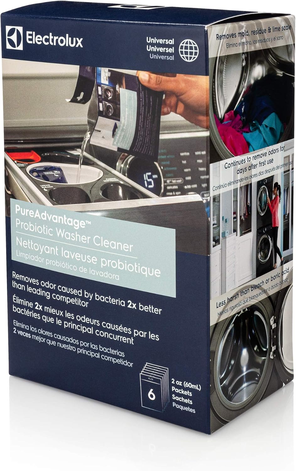 Electrolux PureAdvantage® Probiotic Washer Cleaner Tablets- 6 Tablets