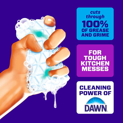 Mr. Clean Magic Eraser Foaming Sponge, All Purpose Cleaner, Dawn Cleaning Power, Wall, Sneaker, Oven Cleaner, Kitchen, Bathroom, Shower Cleaning Supplies, Scrubber, Ultra Foamy, 5ct
