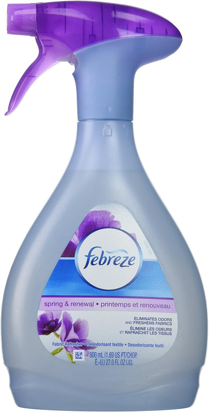 Febreze Odor-Eliminating Fabric Refresher Peony and Cedar, Limited Edition, 27 fl oz (Pack of 2)