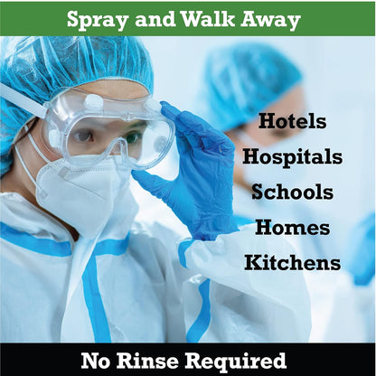 SNiPER Hospital Disinfectant, Odor Eliminator & All-Purpose Cleaner, 16 Ounce Spray, 2-Pack